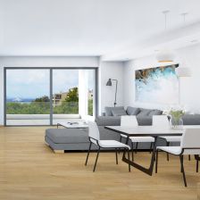 Living & Dining room (A5) Christakis Oikonomou and Associates, sea view, residences Voula Athens