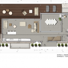 Ground Floor Hallkidiki, villas, by the sea summer house, private pool, private beach, marina, Paliouri, Kassandra, close to Ksenia beach