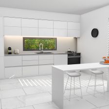 Kitchen Christakis Oikonomou and Associates, sea view, residences Panorama Thessaloniki