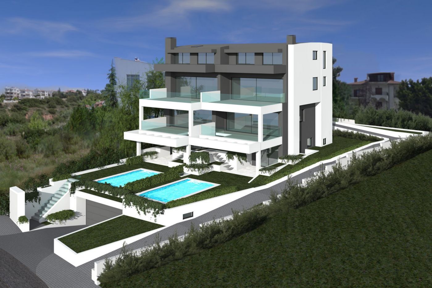 Christakis and Associates, Construction, Thessaloniki, Athens, Glyfada, Voula