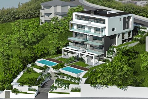 Christakis Oikonomou and Associates, sea view, residences Panorama Thessaloniki